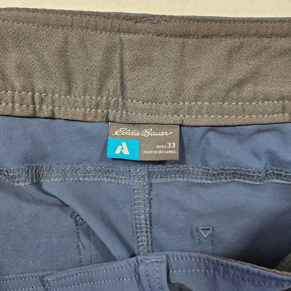 Eddie Bauer First Ascent Men's guide pro shorts 33 blue hiking gorpcore tech - Picture 4 of 10